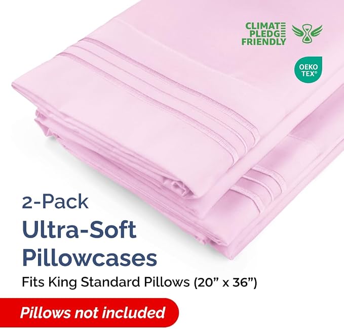 King Standard Pillow Cases Set of 2 - Image 2
