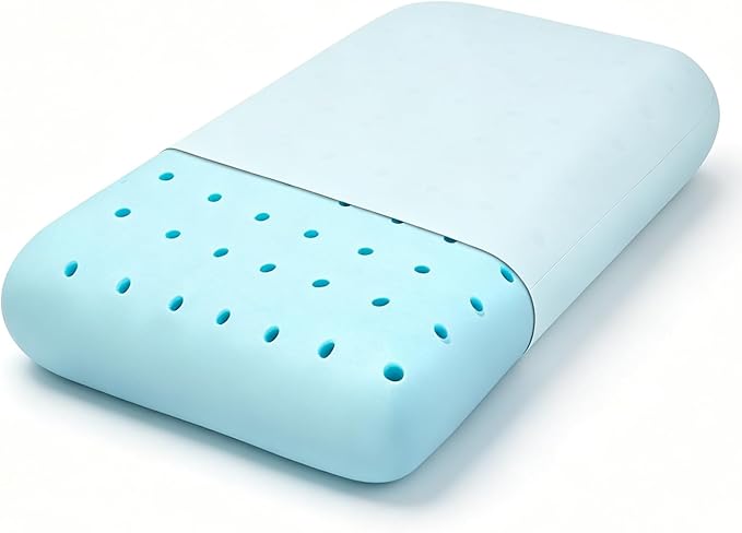 Sycoodeal Cooling Memory Foam Pillow Queen Size by SYCOODEAL