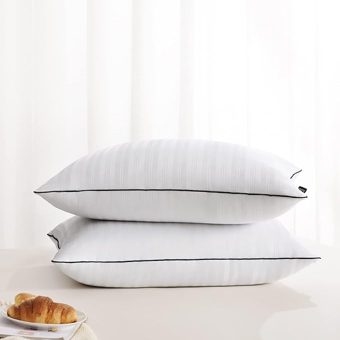 downluxe Bed Pillows Standard Size Set of 2 by Downluxe