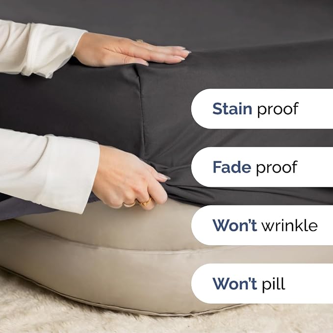 Extra Deep California King 400 Thread Count Cotton Fitted Sheet - Image 4