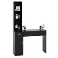 OmySalon Salon Stations for Hair Stylist, Locking Barber Station Organizer by OmySalon