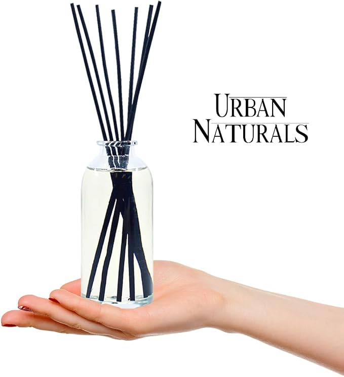 Urban Naturals Warm Vanilla Amber Reed Diffuser Gift Set | Creamy. Warm. - Image 5