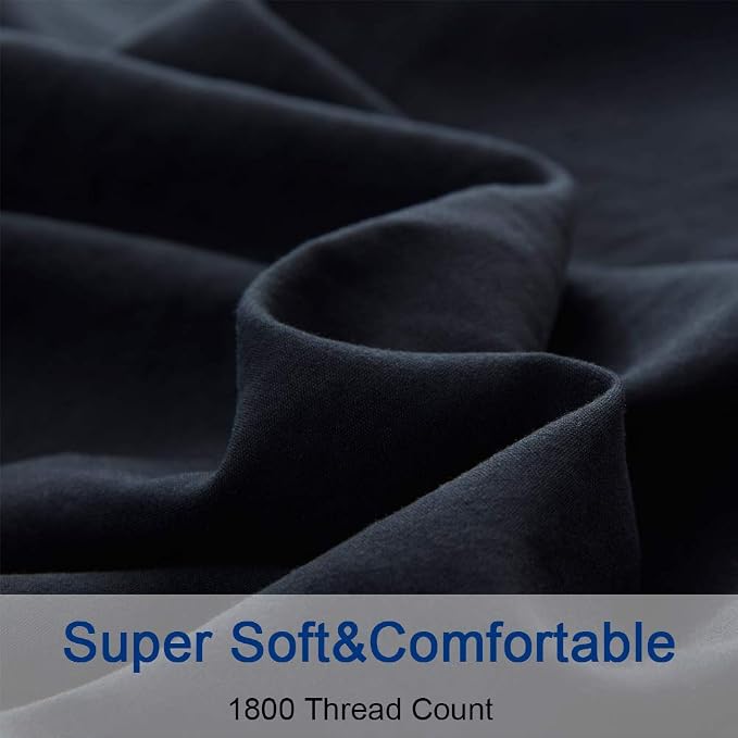 SONORO KATE Bed Sheet Set Super Soft Microfiber 1800 Thread Count Luxury - Image 5