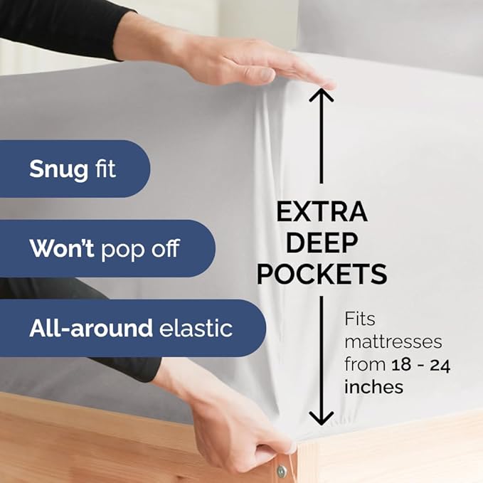 Extra Deep King Sheet Set - Image 3