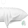 100% Mulberry Silk Pillowcase 2 Pack, Standard Size Silk Pillow Cases by Unknown