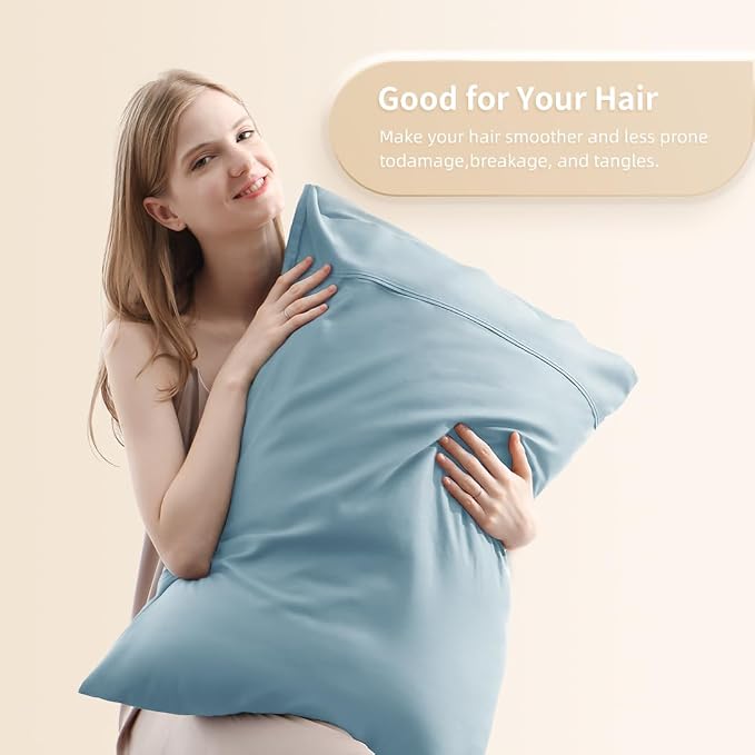 King Pillowcases, Cooling Viscose from Bamboo Pillow Covers - Image 2