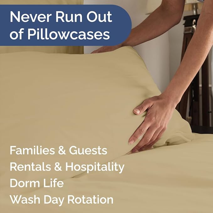 Standard Pillow Cases Set of 8 - Image 5
