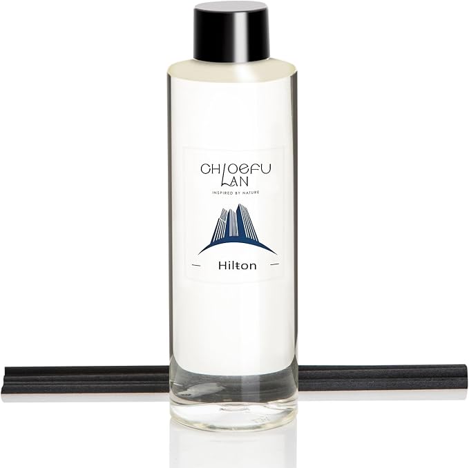 Chloefu LAN Luxury Hotels Scented Oil Diffuser Refill 6.76 fl oz Natural by ChloefuLANScentedCandles