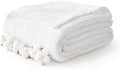 100% Cotton Muslin Blanket 50" x 60", Breathable and Lightweight Cotton Throw by Kozyhvn