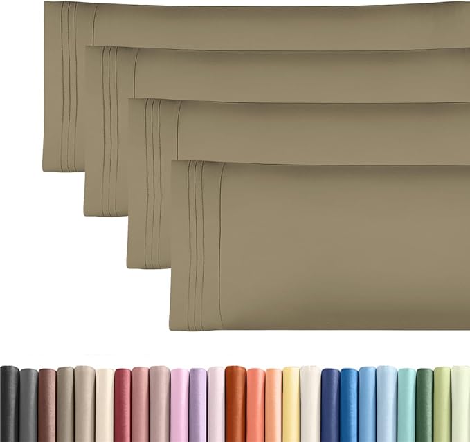 Body Pillowcases Set of 4-20x54 Long Body Pillow Case by CGKUnlimited