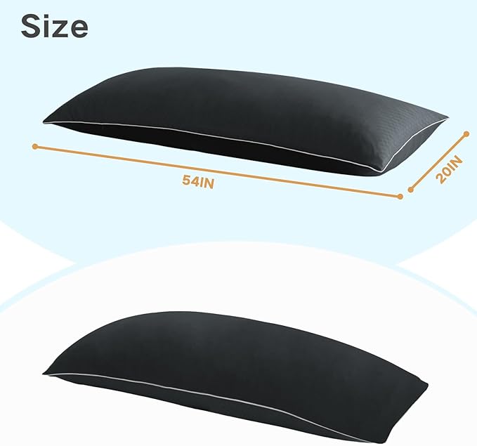 YZ HOME Cooling Body Pillow for Adults- Pillow Insert - Image 8