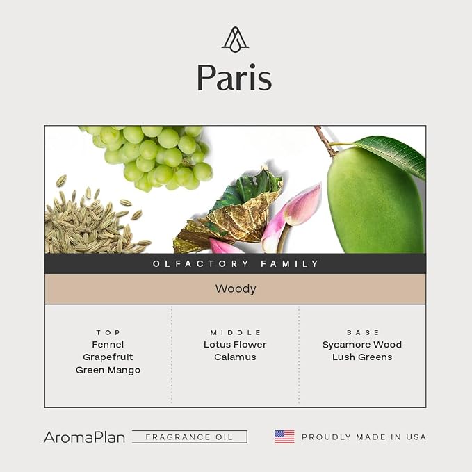 AromaPlan Hotel Scents Paris 5 Fl Oz, Home Luxury Aroma & Hotel Fragrance - Image 2
