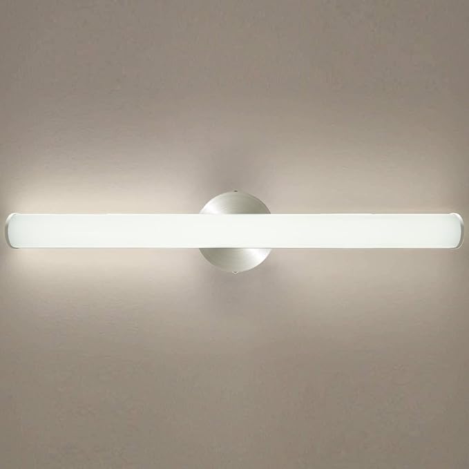 OOWOLF LED Bathroom Vanity Light, 16W 24inch Bathroom Lights Fixture, 1600LM by OOWOLF
