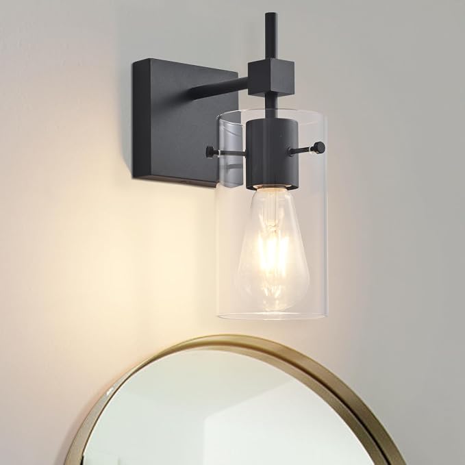 SOLFART 1 Light Vintage Vanity Light Bathroom Light Fixture Over Mirror Wall - Image 6