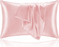 BEDELITE Satin Pillowcase with Zipper 2 Pack, Super Soft and Cooling Similar to by BEDELITE