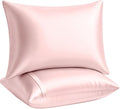 BLISSFORD Pink Satin Pillowcase by BLISSFORD