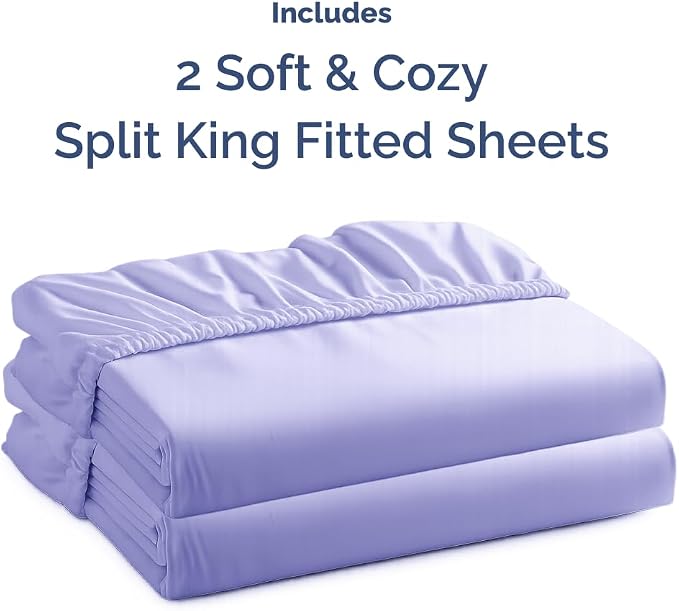 Split King Fitted Bed Sheet - Image 4