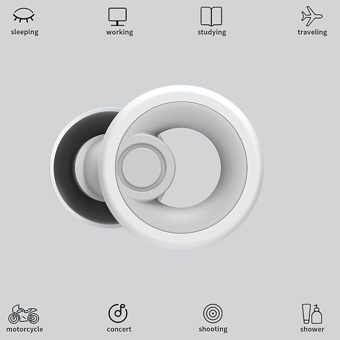 Jayine Ear Plugs for Noise Cancelling Ear Protection EarPlugs for Sleep - Image 2