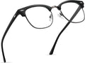 Blue Light Blocking Glasses Vintage Half Frame UV Clear Lens Anti Eyestrain by AOMASTE