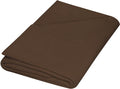 ZPECC Full Flat Sheet Only 1 Pack, Durable Brown Top Bed Sheets Hypoallergenic by ZPECC-ABrandThatHasBeenFocusedOnBabyProductsFor18Years