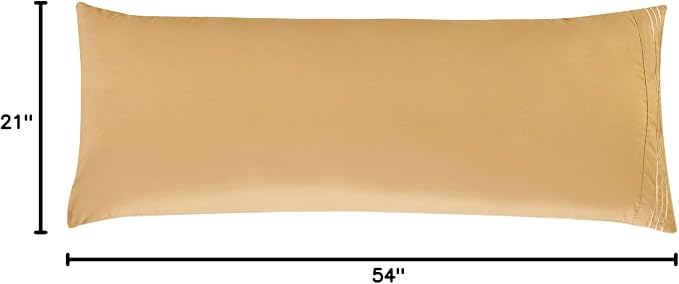 Elegant Comfort Luxury Ultra-Soft 1-Piece Body Pillowcase - Image 8