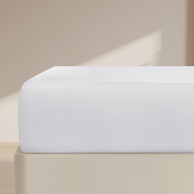 FreshCulture Twin Fitted Sheet Only – Premium Hotel-Quality Fitted Sheet by FreshCulture