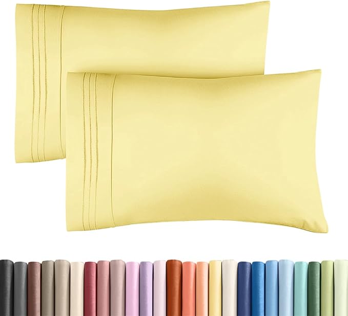 Standard Pillow Cases Set of 2 by CGKUnlimited