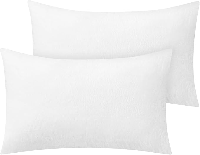 BEDELITE Flannel King Size Pillow Cases Set of 2, Super Soft Fleece Pillowcases by BEDELITE
