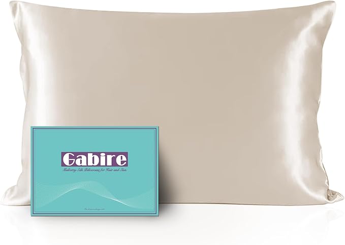 Gabire Mulberry Silk Queen Size Pillow Cases by MulberrySilkPillowcases