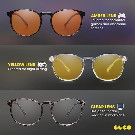 IBOANN Chic & Comfy Blue Light Glasses - Image 2