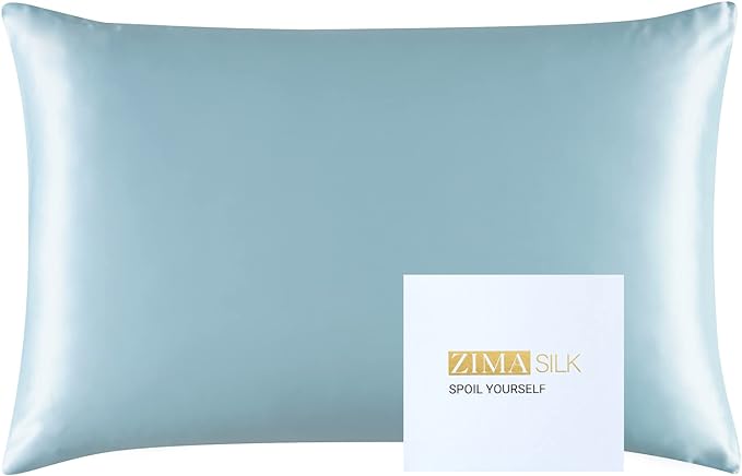 ZIMASILK 25 Momme 100% Pure Mulberry Silk Pillowcase by ZIMASILK