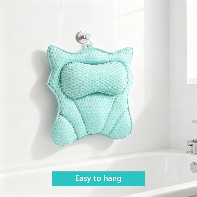 Bath Pillow, Ergonomic Bathtub Pillows - Image 9
