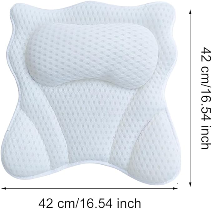 Bath Pillow, Ergonomic Bathtub Pillows - Image 5