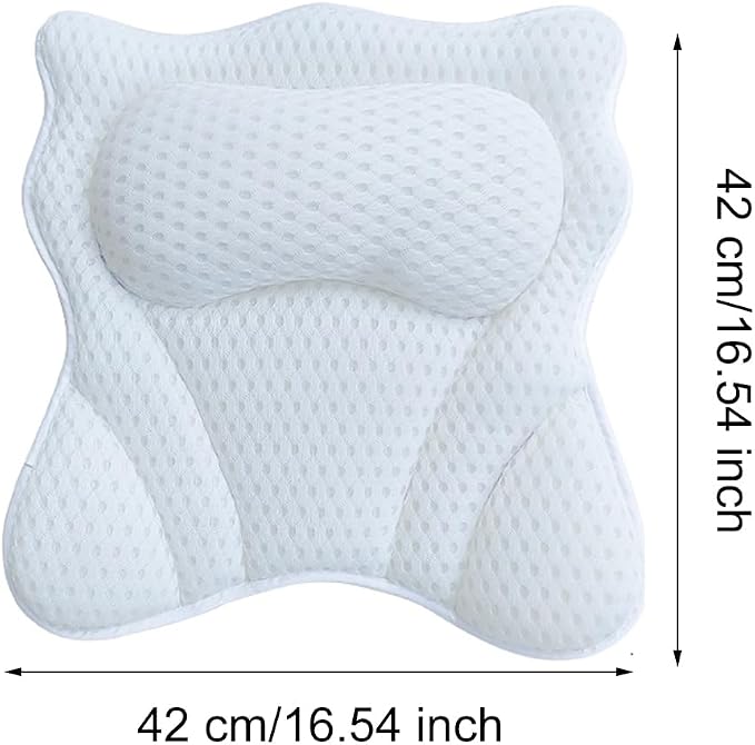 Bath Pillow, Ergonomic Bathtub Pillows - Image 6