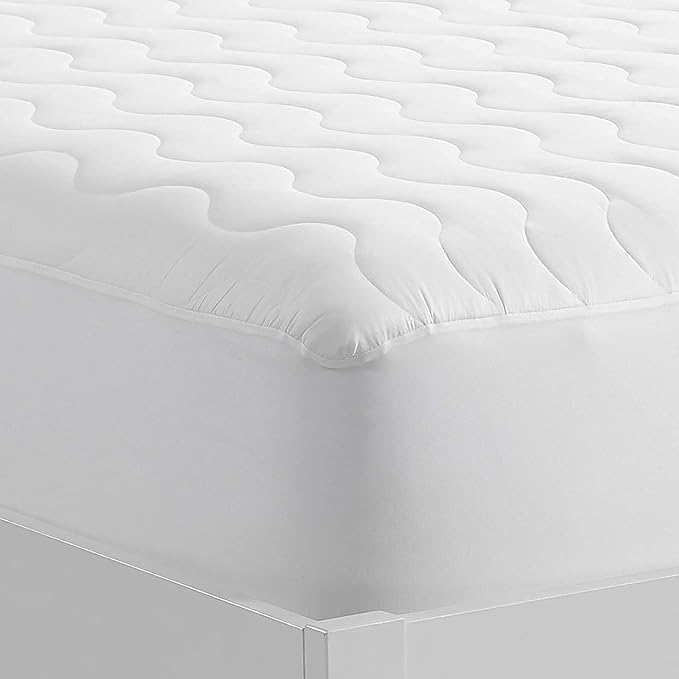 Serta Air Dry Basic Comfort Performance Fabric Quilted Mattress Pad, Cooling - Image 3