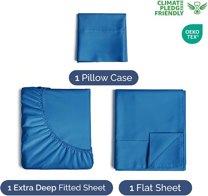 Extra Deep Twin Sheet Set - Image 2