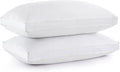 puredown® Goose Feather Down Pillows, Gusseted Bed Pillows by Puredown
