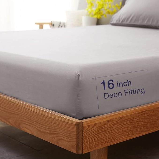 SONORO KATE Bed Sheet Set Super Soft Microfiber 1800 Thread Count Luxury - Image 6