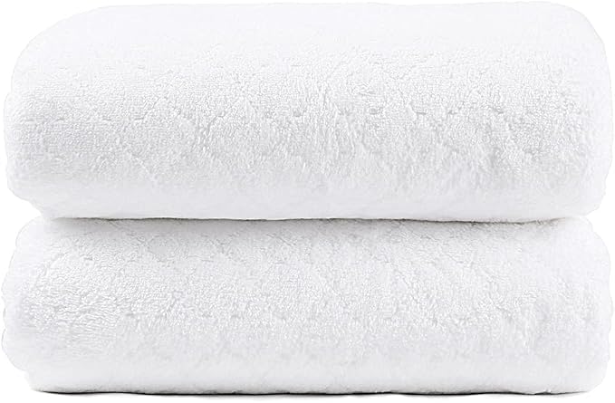 JML Microfiber Bath Towels Set of 2, 30 in x 60 in, Ultra Soft, Super Absorbent - Image 2