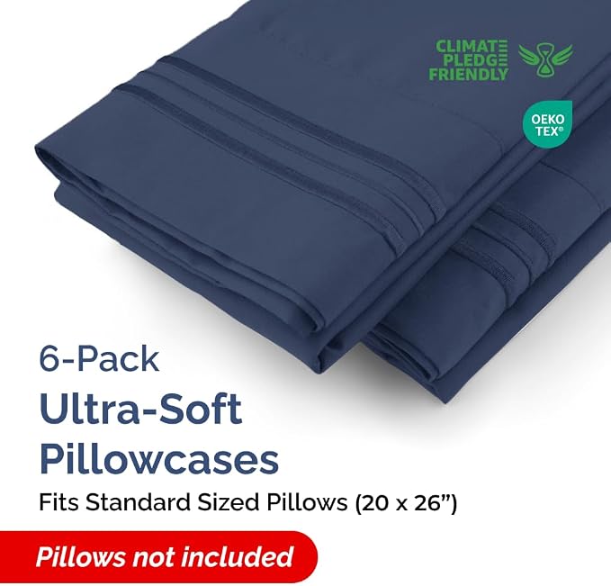 Standard Pillow Cases Set of 6 - Image 2