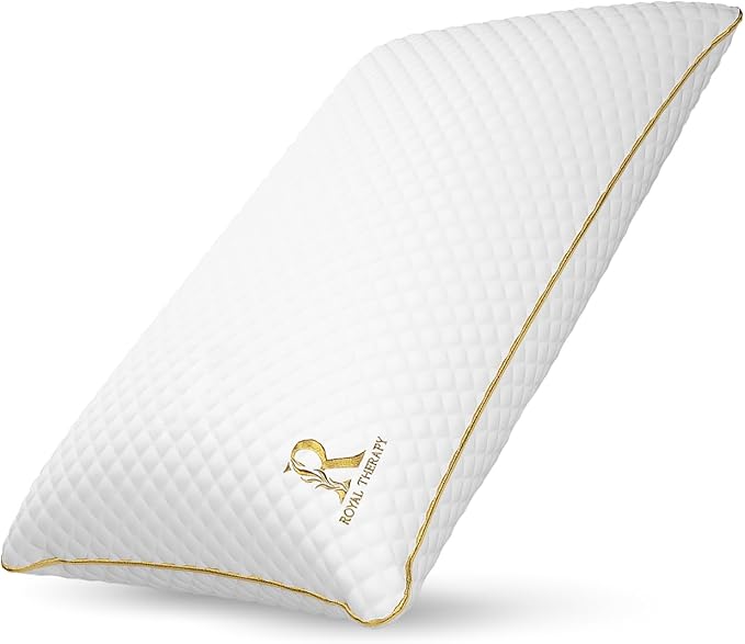 Royal Therapy King Shredded Memory Foam Bed Pillow – Adjustable Memory Foam - Image 2