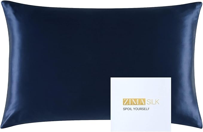 ZIMASILK 25 Momme 100% Pure Mulberry Silk Pillowcase by ZIMASILK