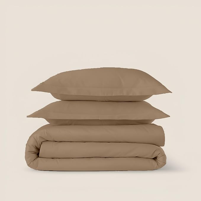 Kotton Culture 3 Pc Duvet Cover Queen Size/Full Size Set-100% Egyptian Cotton - Image 2
