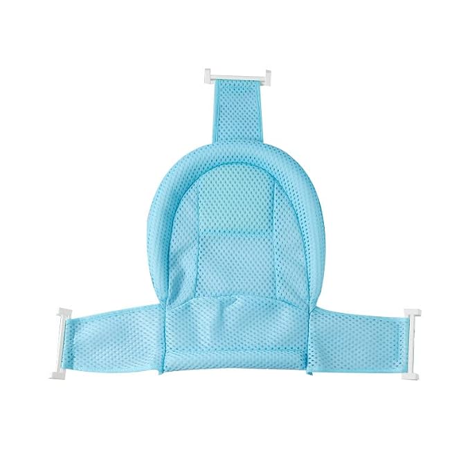 Breathable Mesh Newborn Baby Bath Mat Baby Tub Pillow Adjustable Non-Slip Bath - Image 5