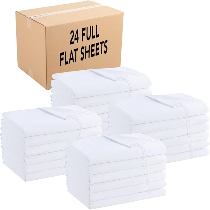 Arkwright Bulk Full Flat Sheets by Arkwright