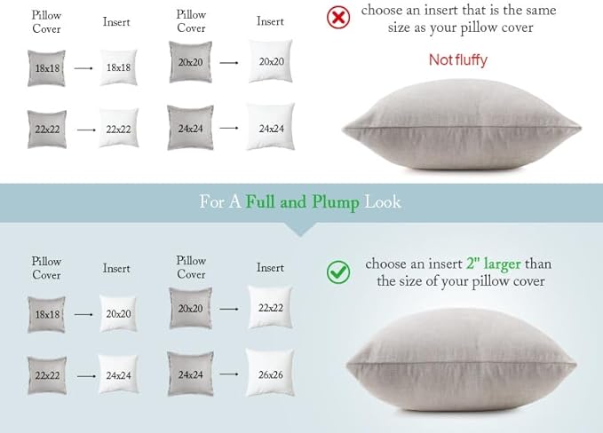 puredown® Feather Down Filled 14x22 Pillow Inserts, Lumbar Pillow Inserts - Image 5