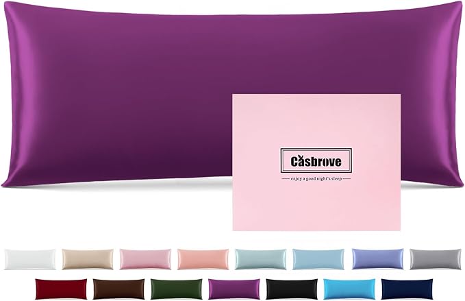 Silk Body Pillow Cover Pillow Pillowcase by Casbrove