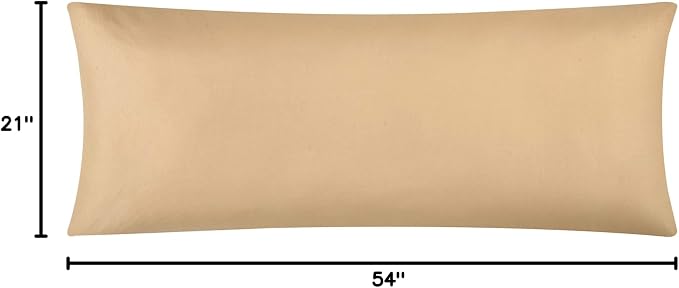 EVOLIVE Body Pillow Cover 21"x54", Ultra Soft Microfiber Pillowcase - Image 9