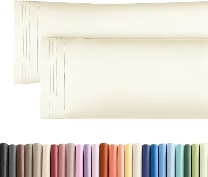 Body Pillowcases Set of 2-20x54 Long Body Pillow Case by CGKUnlimited