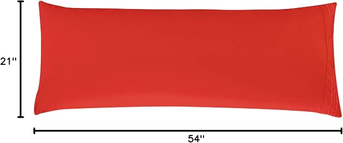 Elegant Comfort Luxury Ultra-Soft 1-Piece Body Pillowcase - Image 8